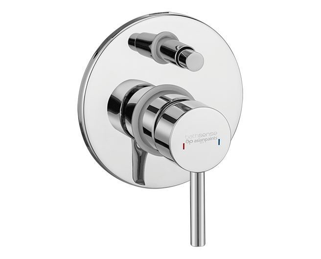 Single Lever Concealed Diverter 3-inlet push type