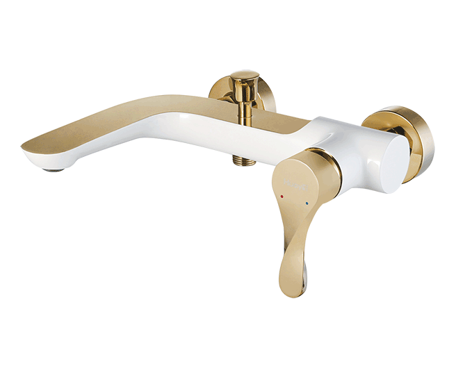 Single Lever Wall Mixer telephonic shower arrangement