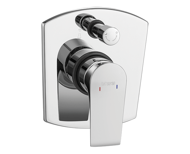 Single Lever Concealed Diverter 3-inlet push type