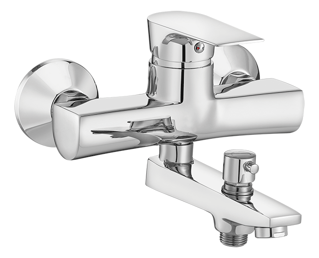 Single Lever Wall Mixer telephonic shower arrangement