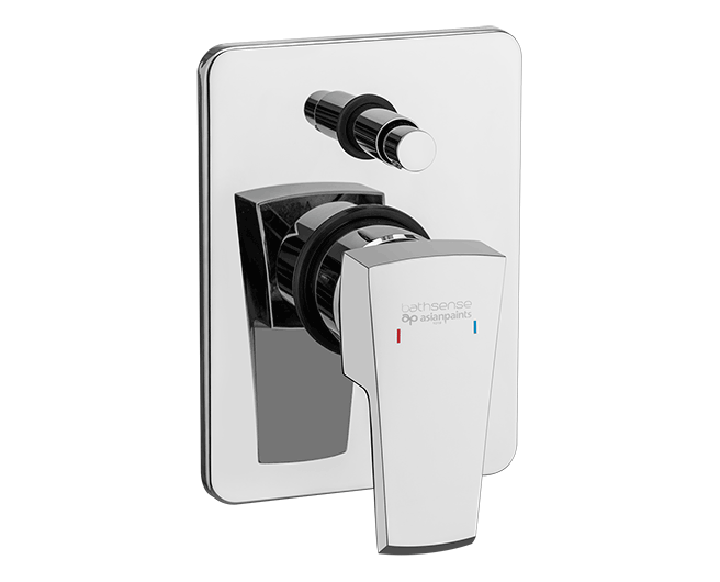 Single Lever Concealed Diverter 3-inlet push type