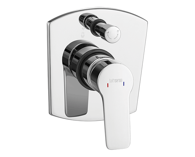 Single Lever Concealed Diverter 3-inlet push type