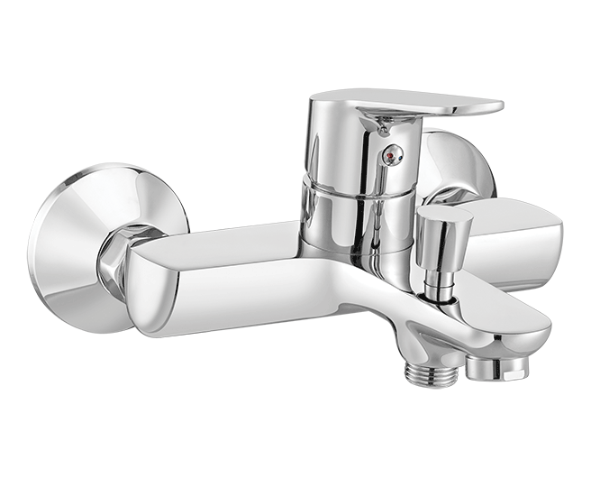 Single Lever Wall Mixer telephonic shower arrangement