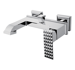 Single Lever Wall Mixer telephonic shower arrangement