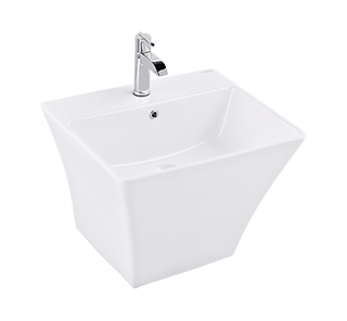 Integrated One-Piece Basin