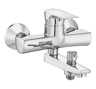 Single Lever Wall Mixer telephonic shower arrangement