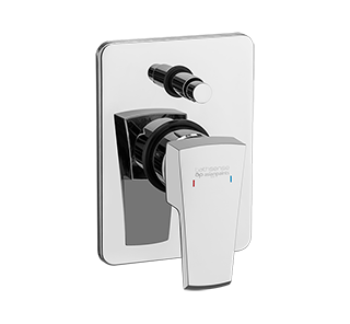 Single Lever Concealed Diverter 3-inlet push type