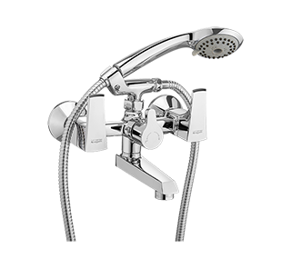 Wall Mixer telephonic shower arrangement