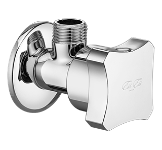 Angle Cock with Wall Flange