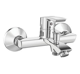 Single Lever Wall Mixer telephonic shower arrangement