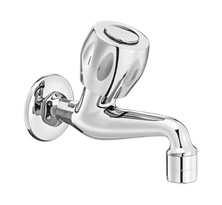 Bib Cock Long Body with Wall Flange