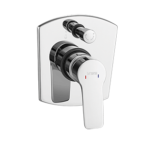 Single Lever Concealed Diverter 3-inlet push type